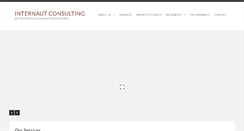 Desktop Screenshot of internautconsulting.com